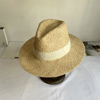 Lafite 2023 Ljetni šešir Ženska ljetna plaža Zaštita od sunca Straw Hat Men's English Jazz Hat Veleprodaja