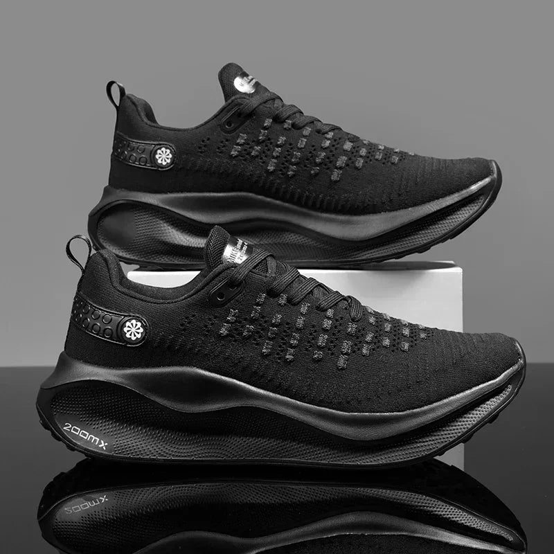 Zapatillas de tenis de comodidad de las zapatillas de malla. 2024 hombres corriendo el entrenamiento deportivo de la placa de carbono zapatillas unisex