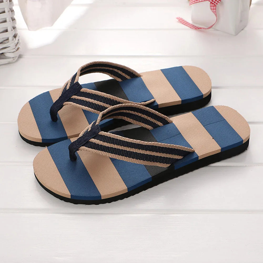 Inniskór karlar Sumarskór blandaðir litir sandalar karlkyns inniskór inni eða úti flip flops innanhúss skór heima inniskór fyrir karla