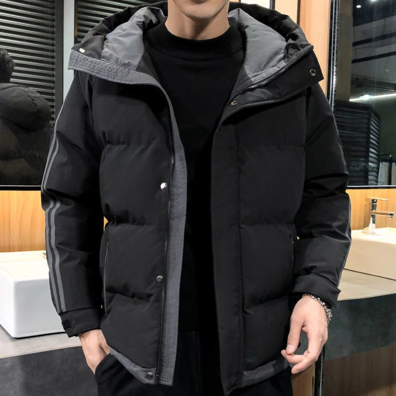 Thick Warm Winter Down Coat for Men Luxury Designer Casual On Offer Stylish Hoodie Jacket Man Cheap Sale Joker Fast Delvery Cold
