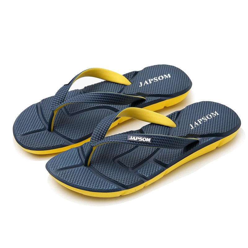 Blue nudd inniskór karlar flip flops Big Size 49 50 frjálslegur rennibrautir karlar fjara flip flops menn Eva inniskór Sumar chanclas hombre