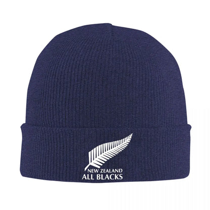 All Blacks Rugby Hat Autumn Winter Beanie Warm Caps Men Women Skullcap