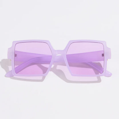 1/2pcs Vintage Large Frame Square Sunglasses Women Retro Brand Big Frame Female Sun Glasses Black Fashion Gradient Eyeglasses