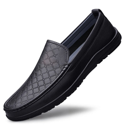 Wysokiej jakości wygodne nowa nowa warstwa na strzępy Business Casual skórzane buty modne mężczyźni oddychający miękki boks