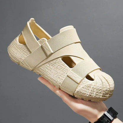 Baotou Sandals for Men Eva Slippers Outdoor Fashion Garden Sandals 2025 New Summer Water Shoes Man Designer Personalized Sandals