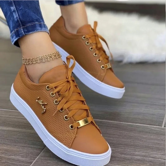 Zapatos vulcanizados Mujeres Nuevas zapatillas Casuales de moda