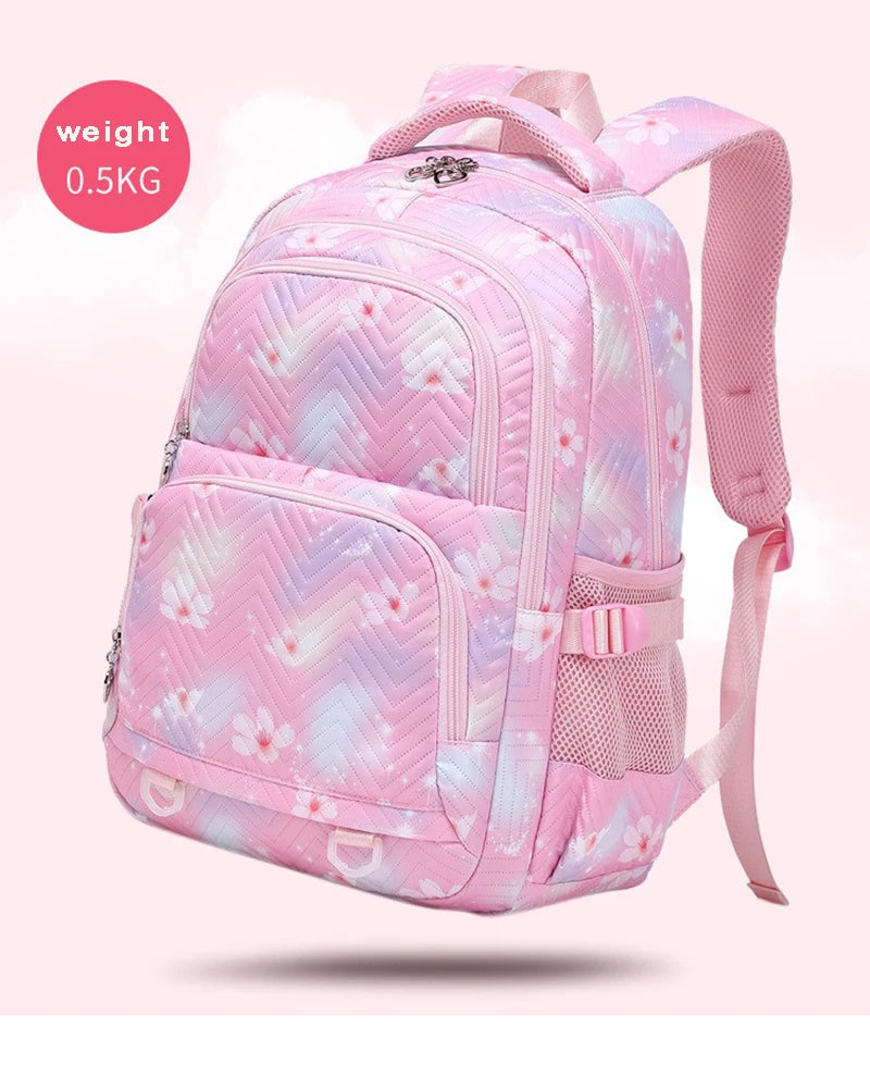 Lilo Stitch Waterproof Large Capacity Backpack for Women Girls Daypack Lightweight Schoolbag Casual Travel Knapsack