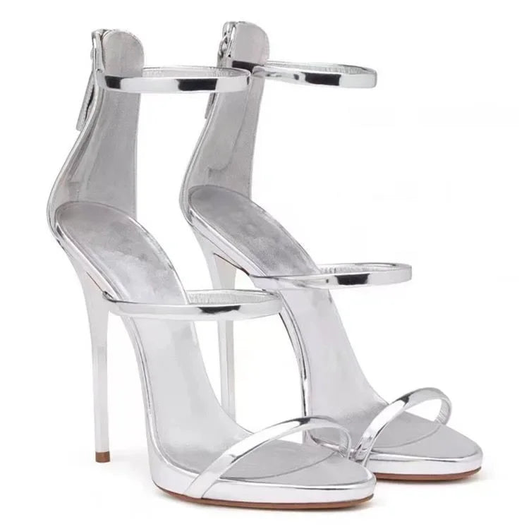 Gefühl des Luxus ~! Frauensandalen sexy hochhackige Adlige Casual Schuhe Heels Frauenschuhe für Frauen Hochzeitsschuhe Braut