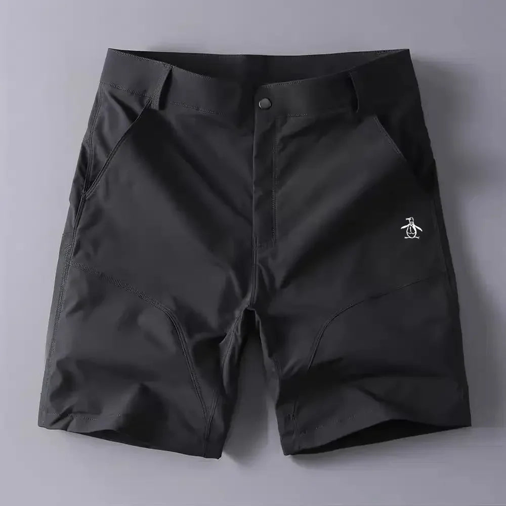 Men's Golf Clothing Summer Quick-drying Five-inch Pants Men's Thin Outerwear Ice Silk Breathable Casual Luxury Brand Golf Pants