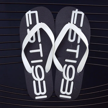 Les tongs antidérapants masculins couples de plage à la mode de plage de plage unisexes de la plage de plage de plage