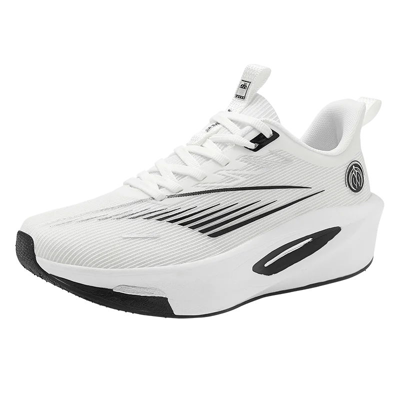 Men Running Shoes Outdoor Cushioning Jogging Couple Sneakers Non-Slip Luxury Shoes Trainer Race Breathable Mesh Off-road Shoes