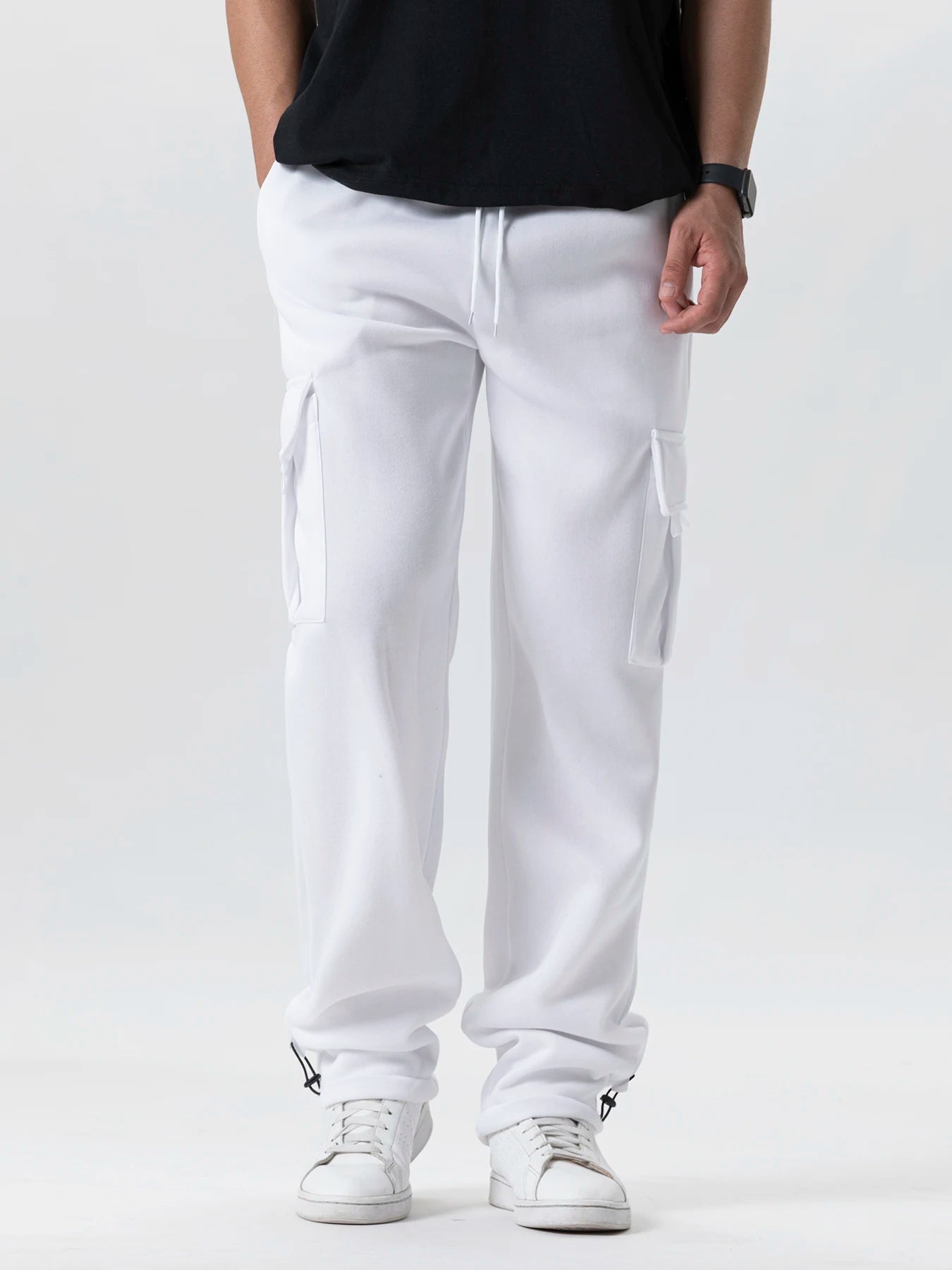 Herren-Jogginghosen Gerade fit Jogger für Sport und Streetwear Lose übergroß