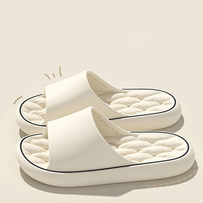 Super Light Softs Slippers Simple Fashion Tlides Eva Elastic Chaussures Colorful Sneakers in Door Bathroom Flip Flops