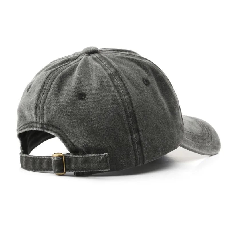 Retro Brooklyn Letter Embroidery Baseball Caps Spring Summer Men Women Cotton Justerbar Casual Hat Hip Hop Streetwear Sun Hats