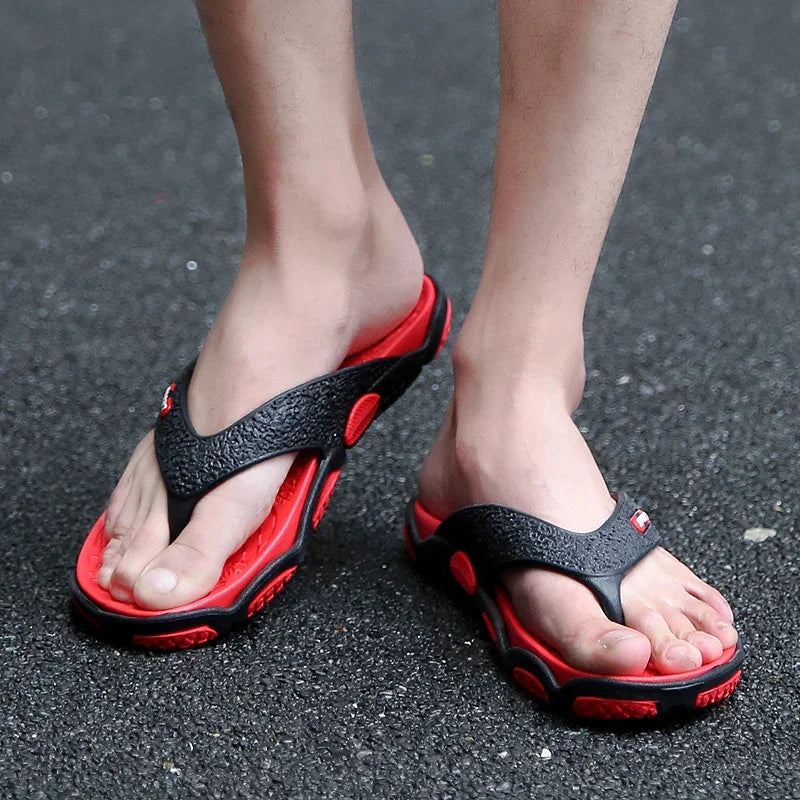 Nýir tískufarar inniskór léttir sandalar sumar frjálslegur flip flops