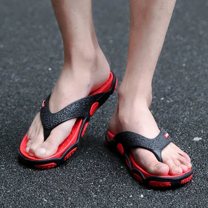 Nýir tískufarar inniskór léttir sandalar sumar frjálslegur flip flops