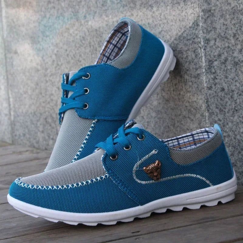 Men Casual Sneakers platte canvas schoenen voor mannen lente zomer comfortabele mannelijke sneakers zachte grote maat rijen schoenen erwtenschoenen