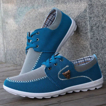 Men Casual Sneakers platte canvas schoenen voor mannen lente zomer comfortabele mannelijke sneakers zachte grote maat rijen schoenen erwtenschoenen