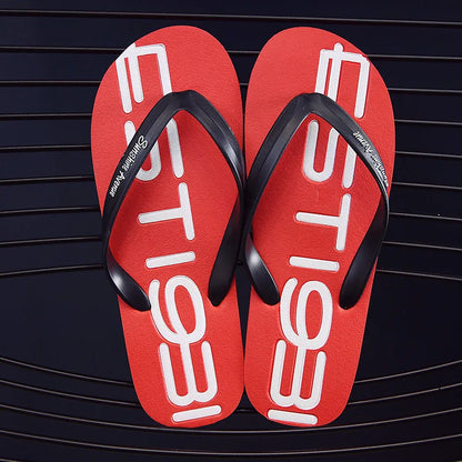 Les tongs antidérapants masculins couples de plage à la mode de plage de plage unisexes de la plage de plage de plage
