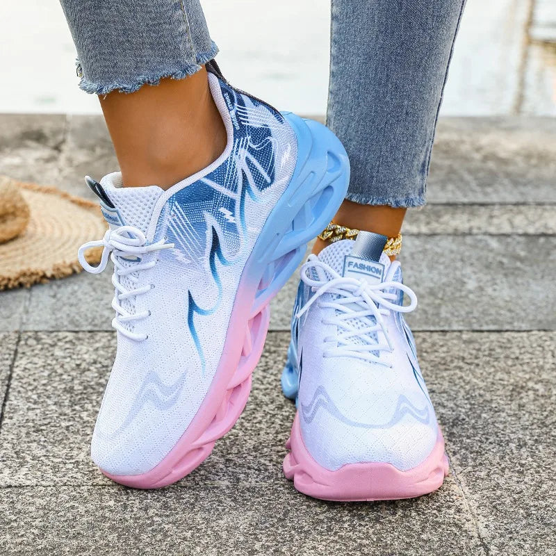 Femmes Casual Sports Chaussures Baskets légers respirants Antaliments antidérapants