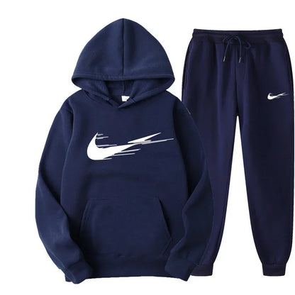 2025 Nieuwe heren- en damesmode vrije tijd sportkleding buiten fitness jogging hoodie set sport luxe hoodie+broek set kleding