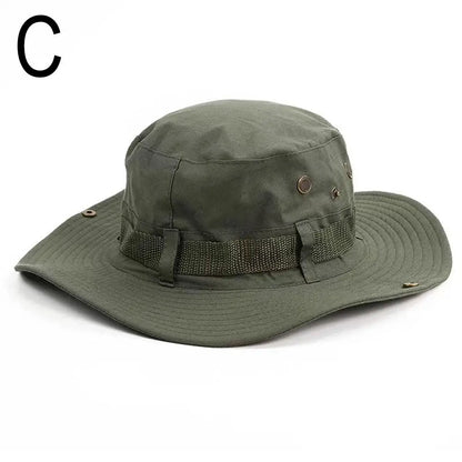 Sunshade Cowboy Bucket Hat Fishing Sun Cap Summer Ultralight Sunscreen for Outdoors Work Camping Hiking Climbing UV Protection