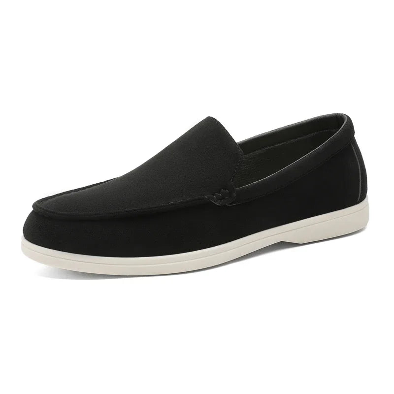 Chaussures décontractées pour hommes en daim en cuir classiques Style britannique Chaussures pour hommes légers mocassins doux mocassins masculins sur les plateaux de conduite