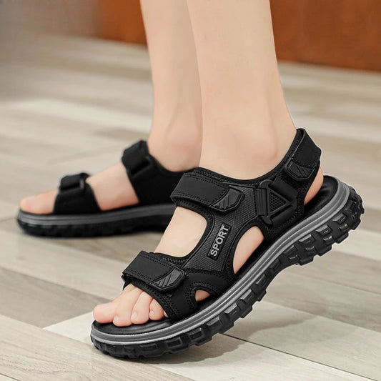 Slippers Male Shoe Beach Hiking Soft Ankle Wrap Men's Sandal Open Indoor Outdoor Trekking Number 41 Descount Buy Stylish Adult V