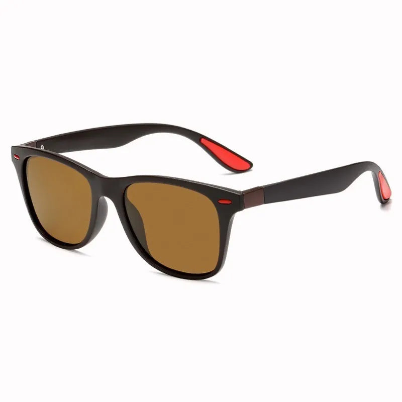 Polarizační sluneční brýle unisex Square Vintage Sun Glasses Slavná značka Suglases Polarizační brýle Retro feminino ženy muži