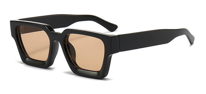 Steampunk Square Sunglasses Men Luxury Brand Designer Retro Punk Sun Glasses Male Unisex Ins Popular Shades Eyewear