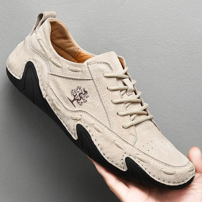 Hommes extérieurs chaussures décontractées hommes en cuir en cuir en daim