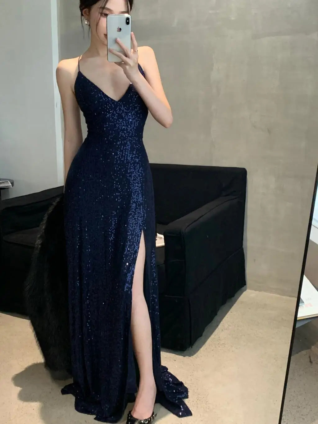 Femei fără spate sexy despărțit midi rochie de vară spaghetti curea subțire de seară slim rochii de naștere rochii de naștere feminin robe lungi