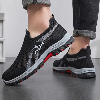 Summer Mesh Men Chaussures Sneakers légers Hommes Fashion Casual Walking Chaussures 2024 Breatte Mens Locs Zapatillas Hombre