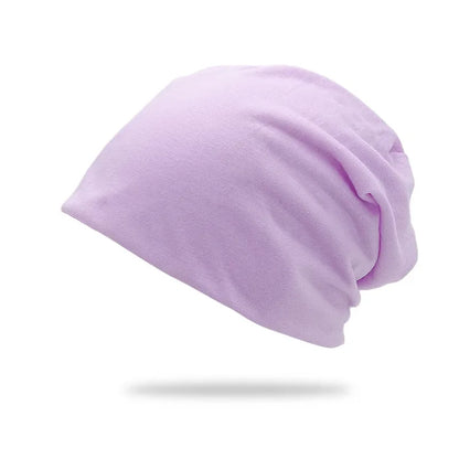 Cotton Slouchy Beanie Hip-Hop Soft Lightweight Running Beanie Adult Dwarf Hat Chemo Cap for Men Women Hip-Hop Sleep Cap Stretchy