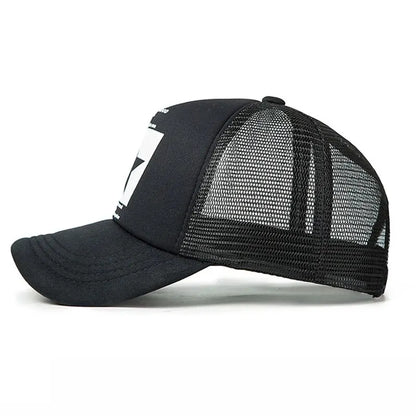 Fashion Spring Baseball Cap Snapback Mesh Hats Hip Hop Caps Cool Men Caps Kvinne utendørs casual Sun Hat
