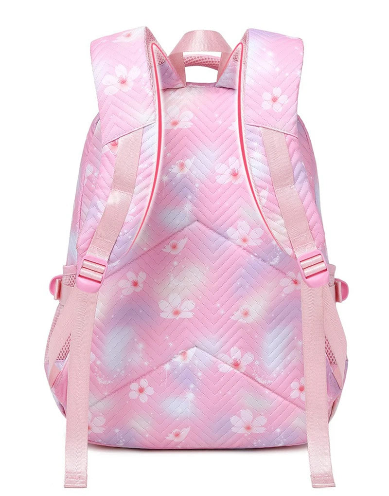 Lilo Stitch Waterproof Large Capacity Backpack for Women Girls Daypack Lightweight Schoolbag Casual Travel Knapsack