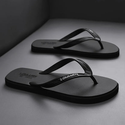 Flip flops nýir karla með mjúkum sóla, þægilegum, opnum táflipum fyrir inni og úti göngutúra, sumarströnd flip flops fyrir