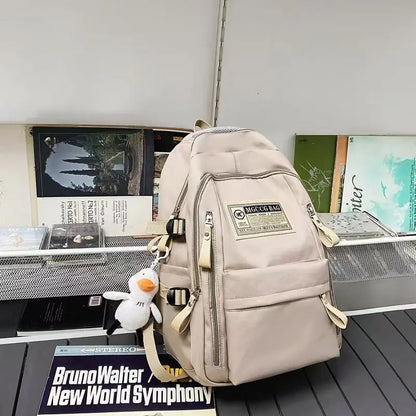 Fashion Big Student School Backpack Rucksack Girls Boys School Bag High Capacity Women Backpack Female Leisure Travel