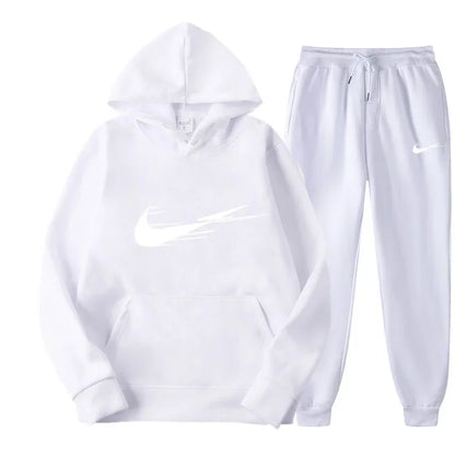 2025 Nieuwe heren- en damesmode vrije tijd sportkleding buiten fitness jogging hoodie set sport luxe hoodie+broek set kleding