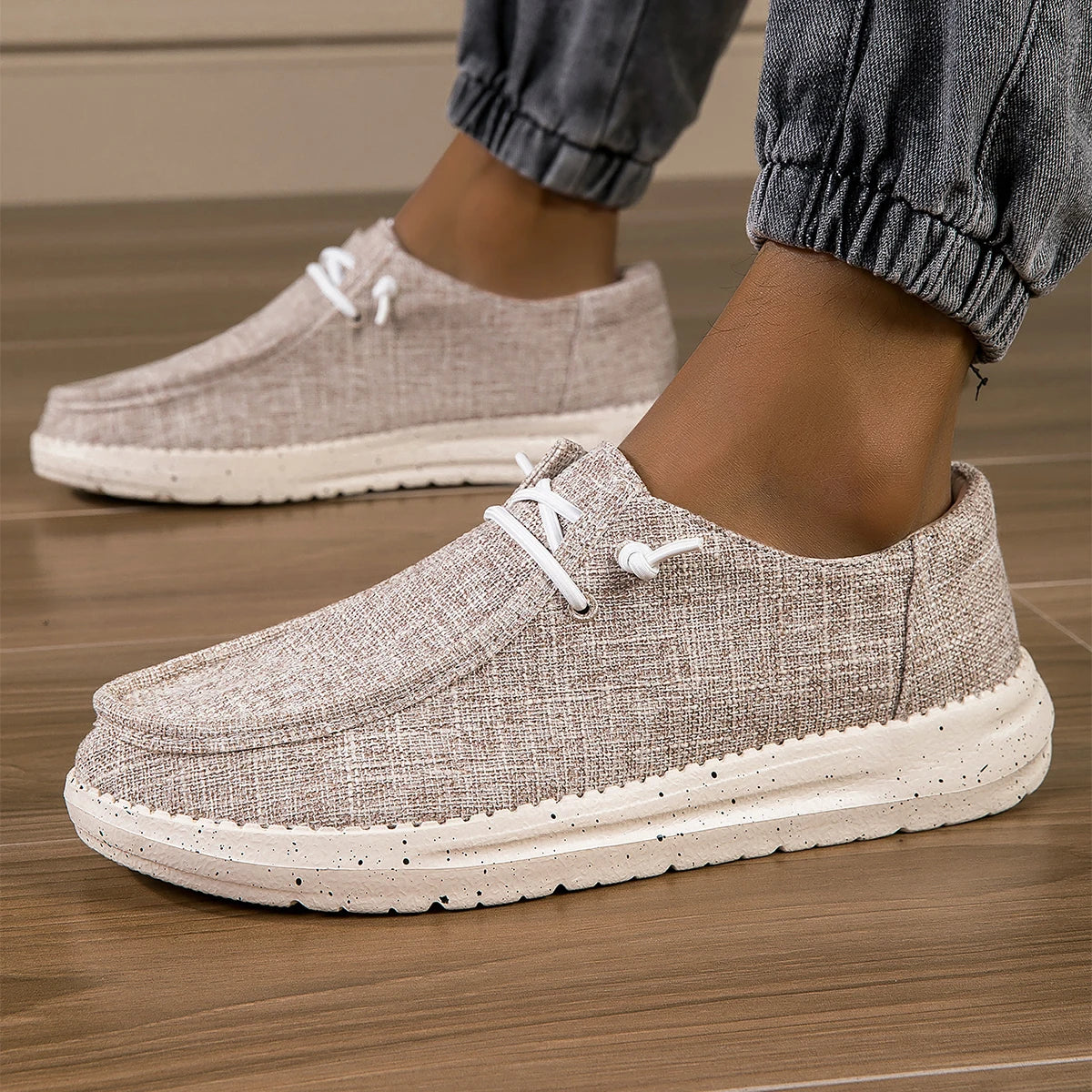 Scarpe da ragazzo uomo scarpe tela moca