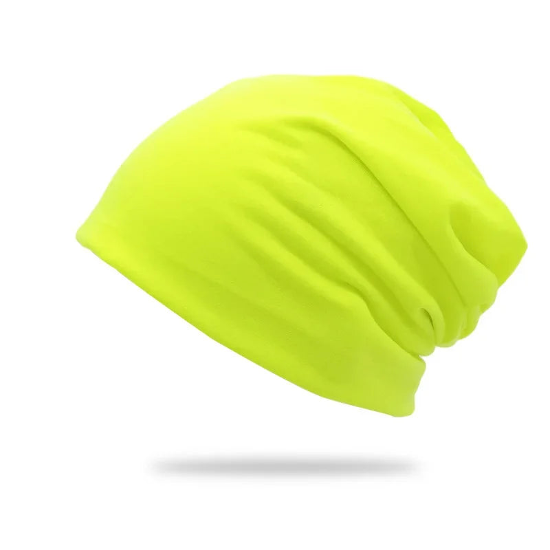 Cotton Slouchy Beanie Hip-Hop Soft Lightweight Running Beanie Adult Dwarf Hat Chemo Cap for Men Women Hip-Hop Sleep Cap Stretchy