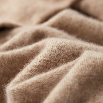 Cashmere femenino de hombres con capucha de una pieza lista para usar 100% Merino Wool Knited Swein Winter Winter informal Top Long Long