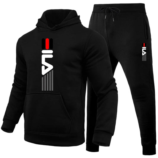 2025 New Men's Tracksuit Hoodies and Jogger Pants High Quality Male Daily Casual Sports Jogging Suits Gym Fitness Hooded Outfits