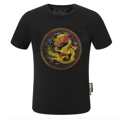 Dizajner muških marki majica Rhinestone majica punk odjeća Dropshipping Hip Hop 2024
