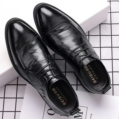 Dress Shoes for Men Shoes Men's Genuine Leather Business Formal Oxfords Footwear Man High Quality Leather Loafers Zapatos Hombre