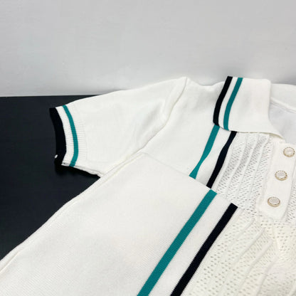 Yuoomuoo flottur tíska kynþokkafull pakki mjaðmir prjónaðir lítill kjóll 2025 Summer vintage snúnings kraga ruffled party kjóll streetrwear