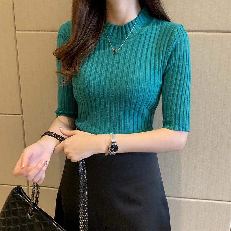 Blusas Mujer Blouses Top Femmetops Women Blusas Mujer de Moda 2024 Verano Short Sleeve Blouse Bluse Women lebovers e525