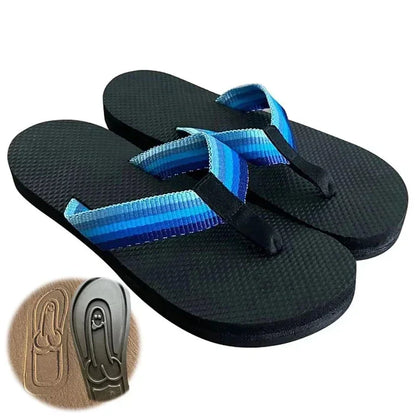 2025 Hidden Penis Flops Parody Creative Penis Slippers Summer Beach Comfort Non Slip Men's Sandal Beach Flip Flops Dick Tøfler