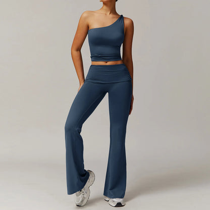 Sportswear 2 Pieces Yoga Set Gym Clothes Sportswear Yoga Suits For Women Fitness Set Workout Tracksuits Sports Bra Gym Leggings