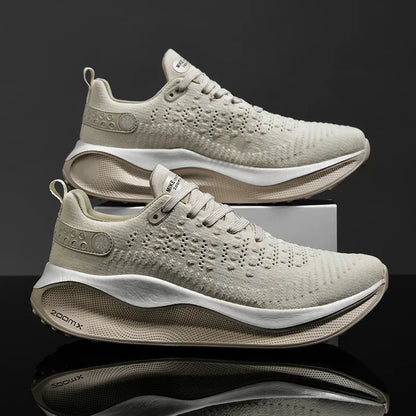 Zapatillas de tenis de comodidad de las zapatillas de malla. 2024 hombres corriendo el entrenamiento deportivo de la placa de carbono zapatillas unisex